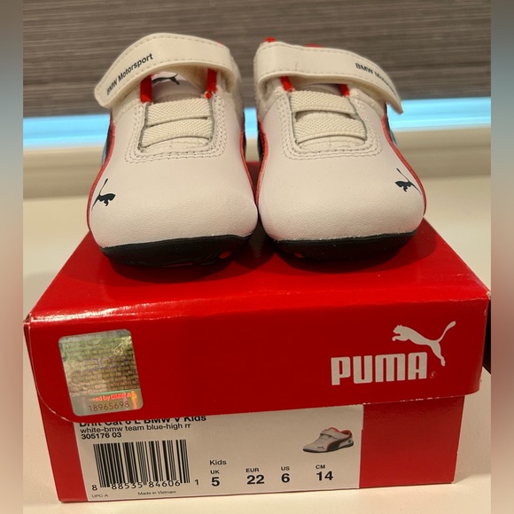 NWT Puma BMW Motorsport Kids Shoes - Picture 5 of 7